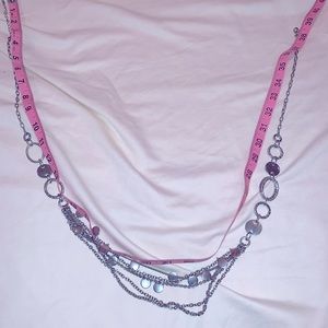 Lia Sophia silver necklace